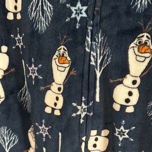 Womens Pajamas with Olaf  Print - Blue